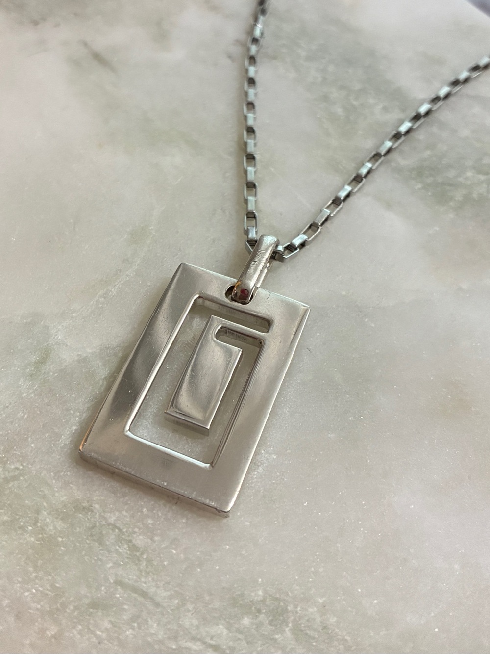 Gucci Pendant 925 Sterling Silver Unisex